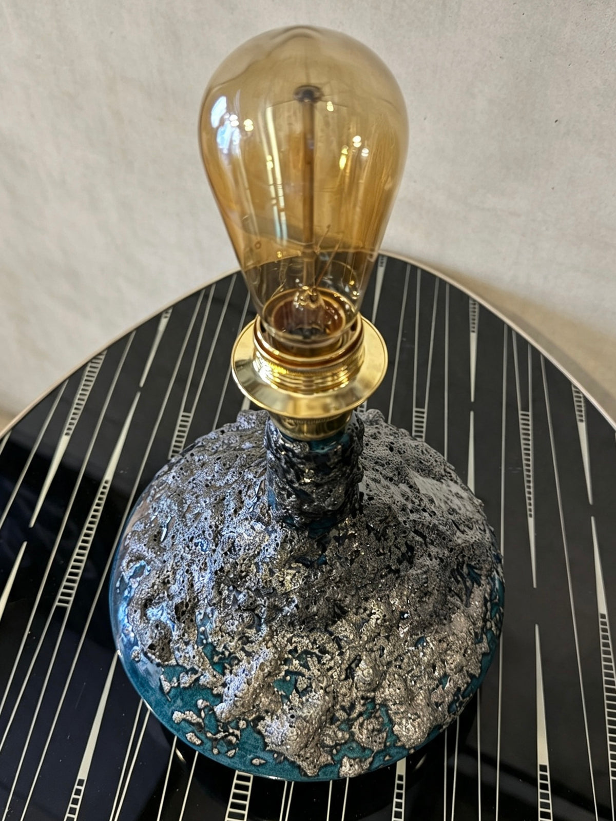 Otto Keramik Fat Lava UFO Lamp