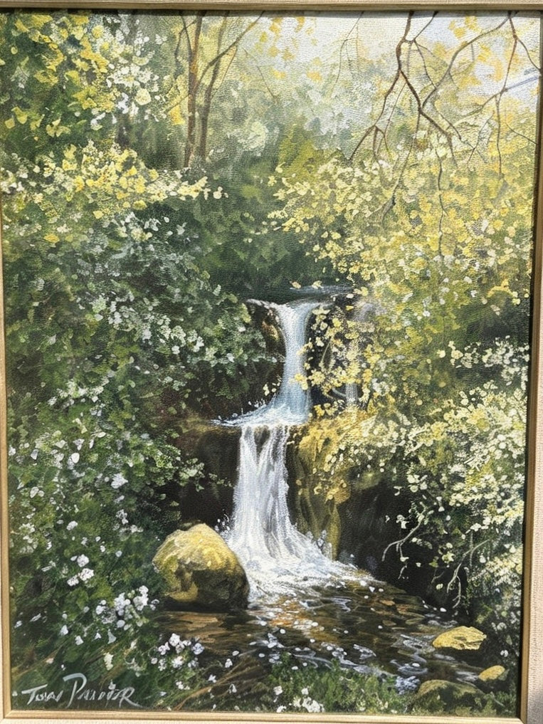 Framed Oil On Canvas British Painter John Palmer