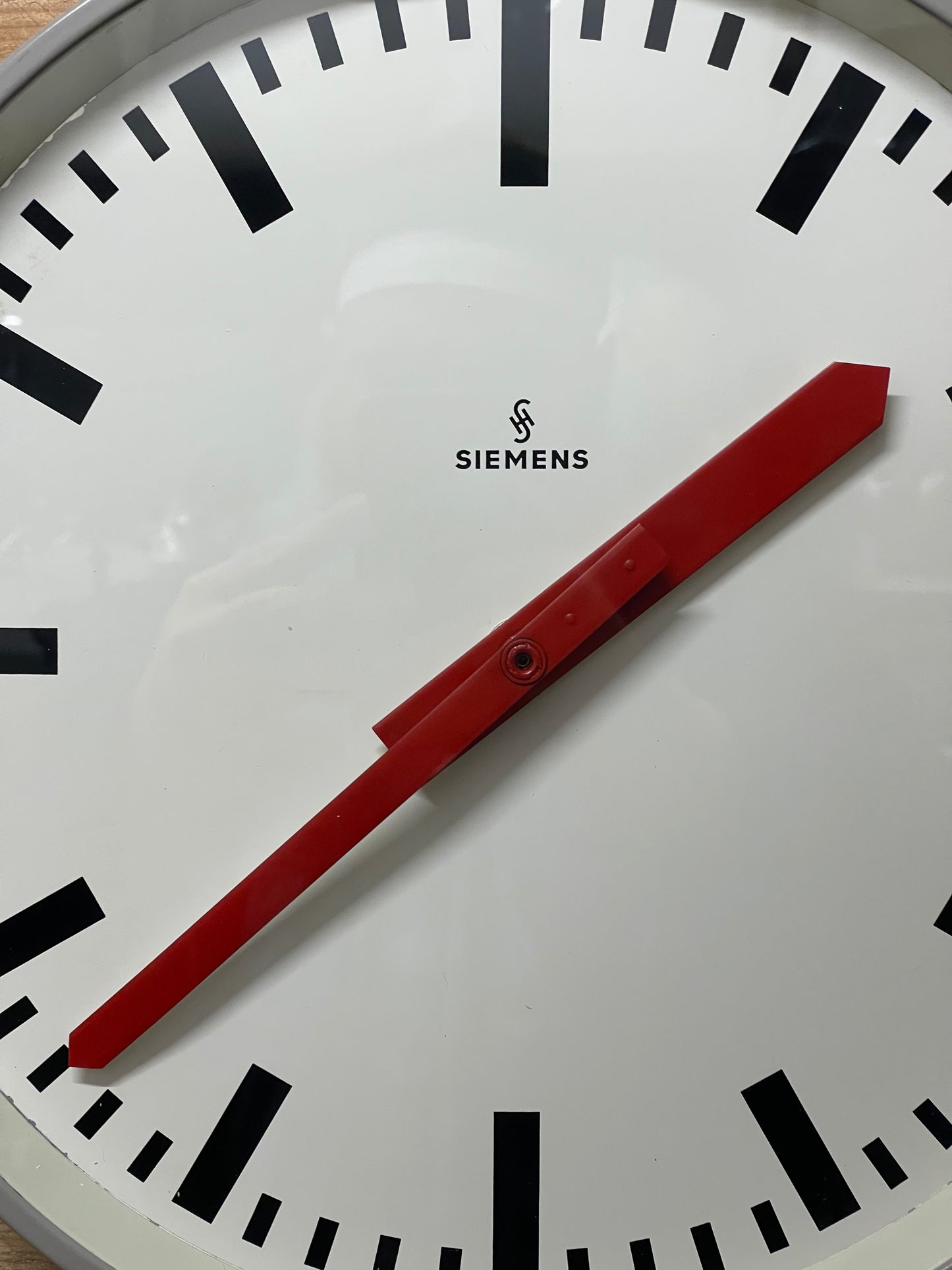 1970's German Industrial Factory / Office Clocks By Siemens
