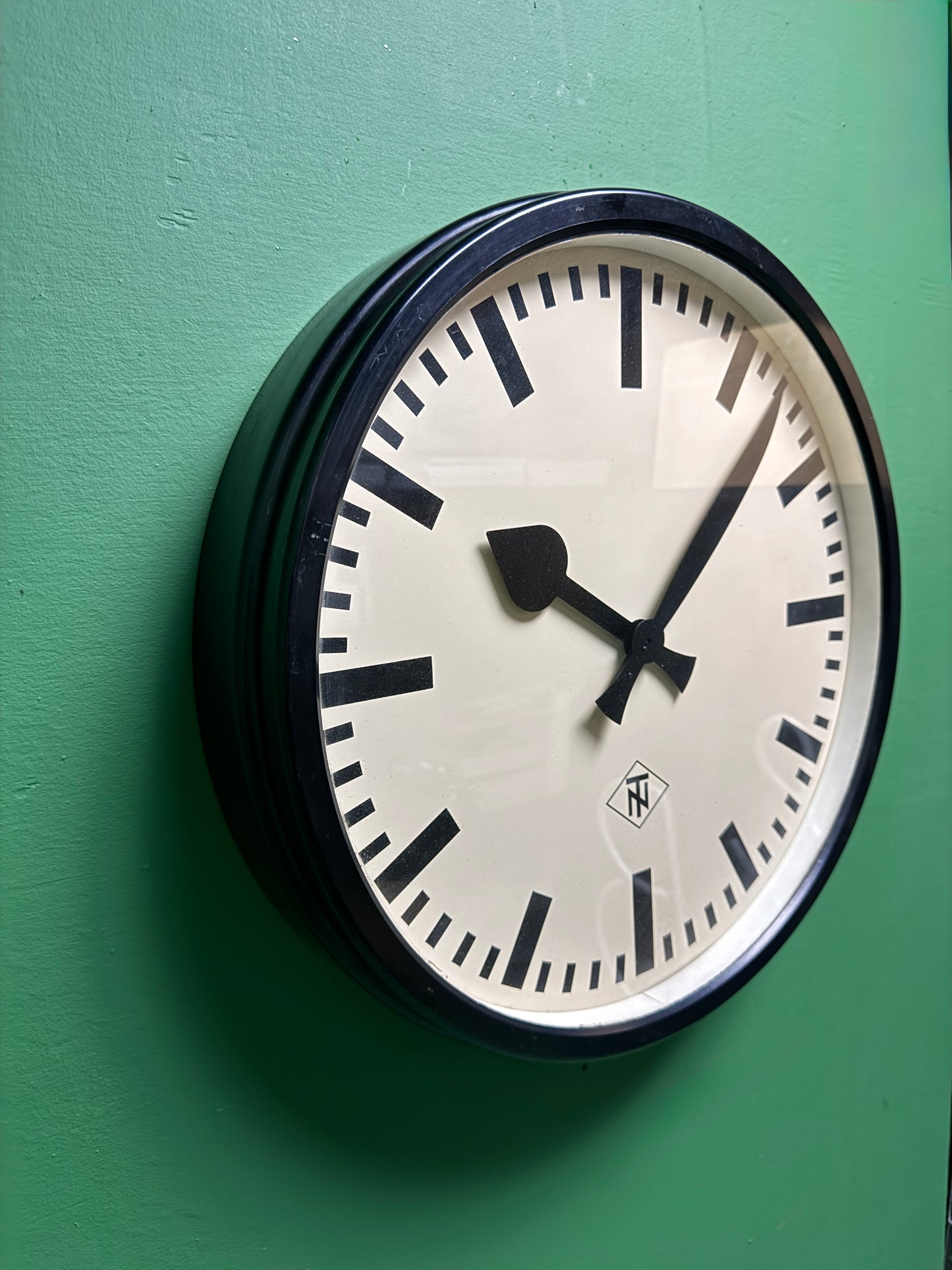 1940s Large TN Tele Norma West German Bakelite Factory / Office Clock