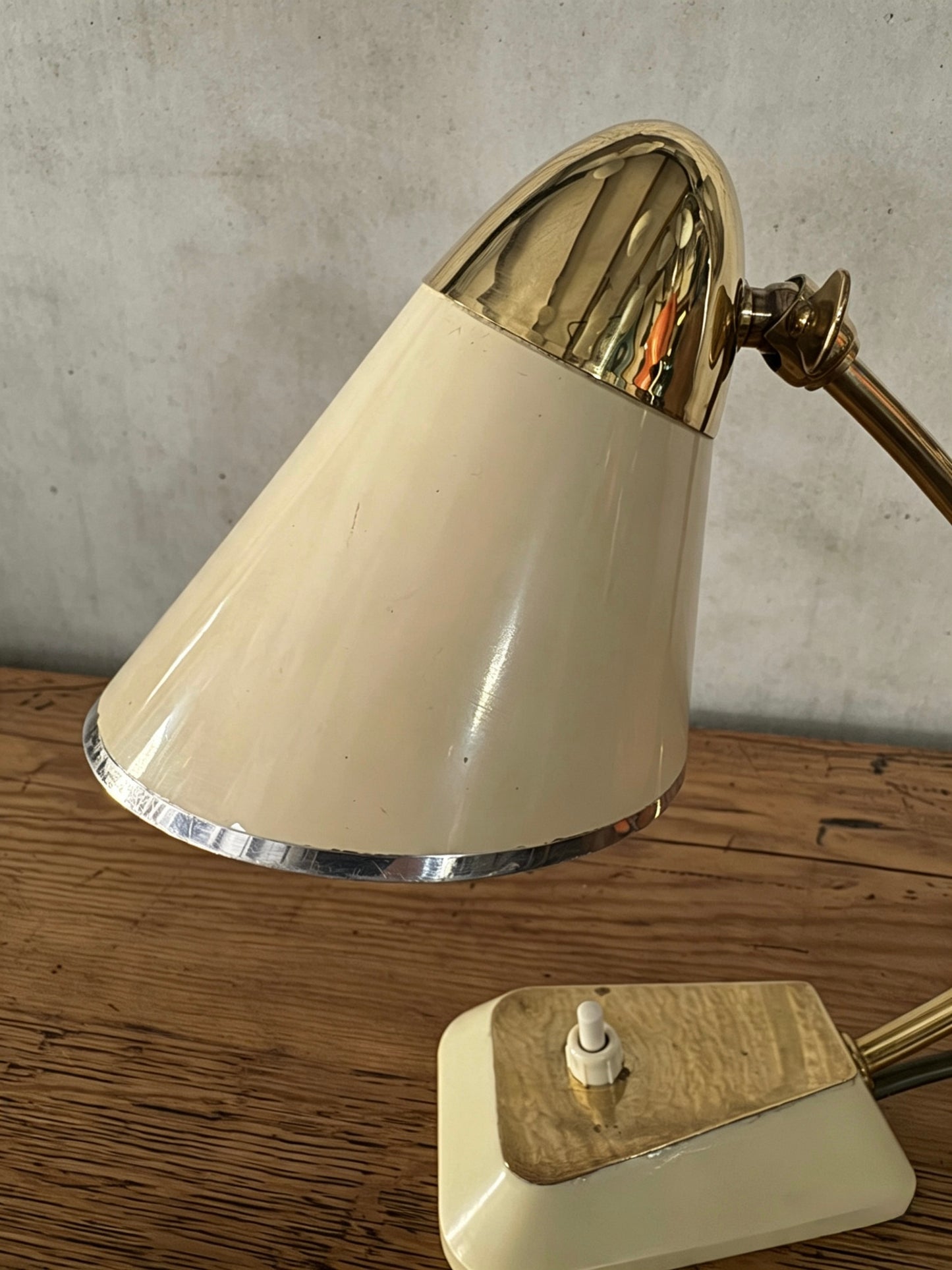 1940s German Modernist Table Lamp