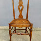 Set Of 4 Elm Side Chairs Circa Early1800s
