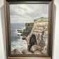Oil Painting On Board Coastal Landscape Signed C.S.Neatby 1977