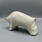 Otto Keramik Gold Edition Ceramic Bull West German Pottery Fat Lava