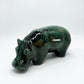Otto Keramik Ceramic Hippopotamus West German Pottery Fat Lava