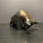 Otto Keramik Large Ceramic Bull West German Pottery Fat Lava