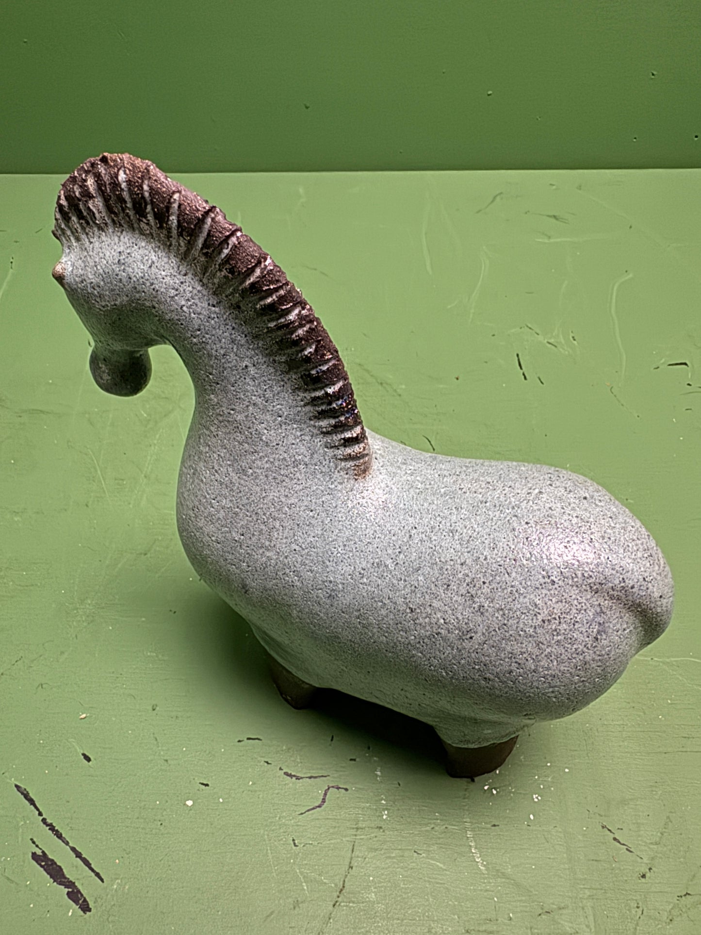 Ceramic Horses By Renowned Design Ceramicist Saliha Kartal