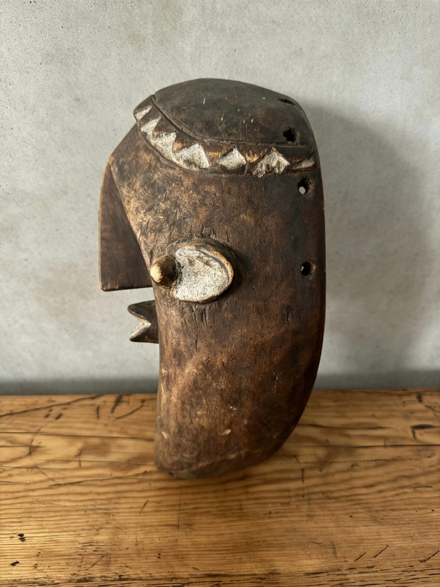 Lwalwa Initiation Mask From The D.R. Congo