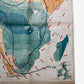 Philips Comparative Wall Atlas Of Africa Circa 1950s