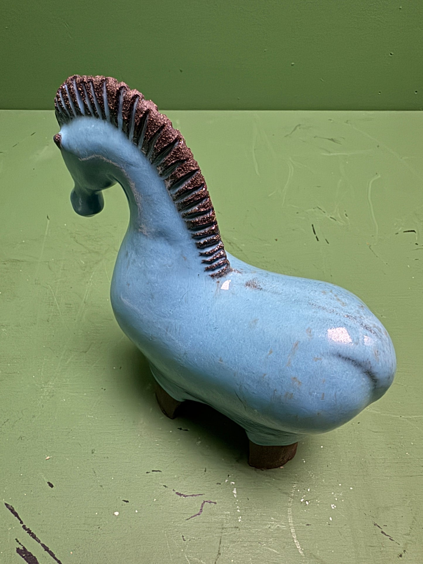 Ceramic Horses By Renowned Design Ceramicist Saliha Kartal