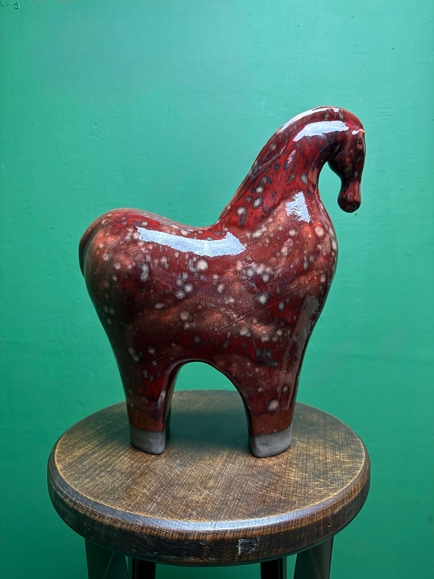 Ceramic Horses By Renowned Design Ceramicist Saliha Kartal