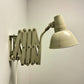 1970s Industrial Scissor Lamp By SIS Germany.