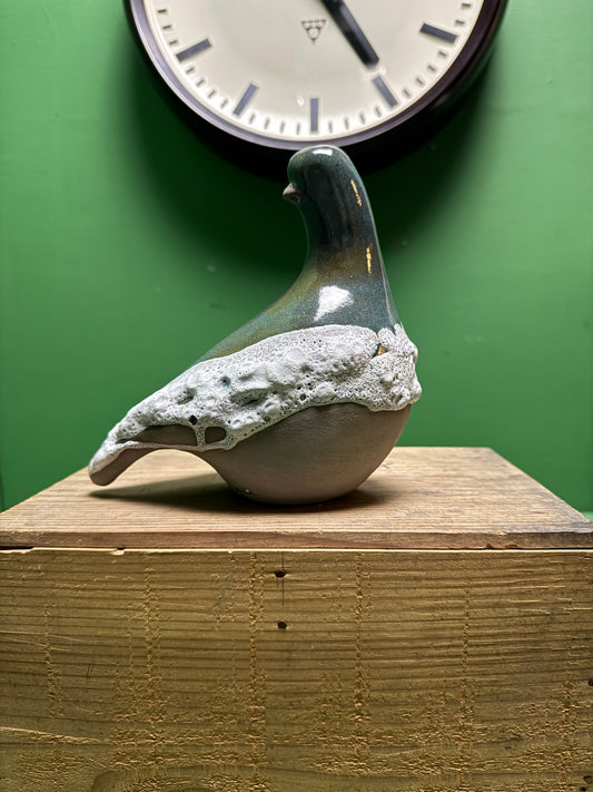 Ceramic Pigeon By Renowned Design Ceramicist Saliha Kartal