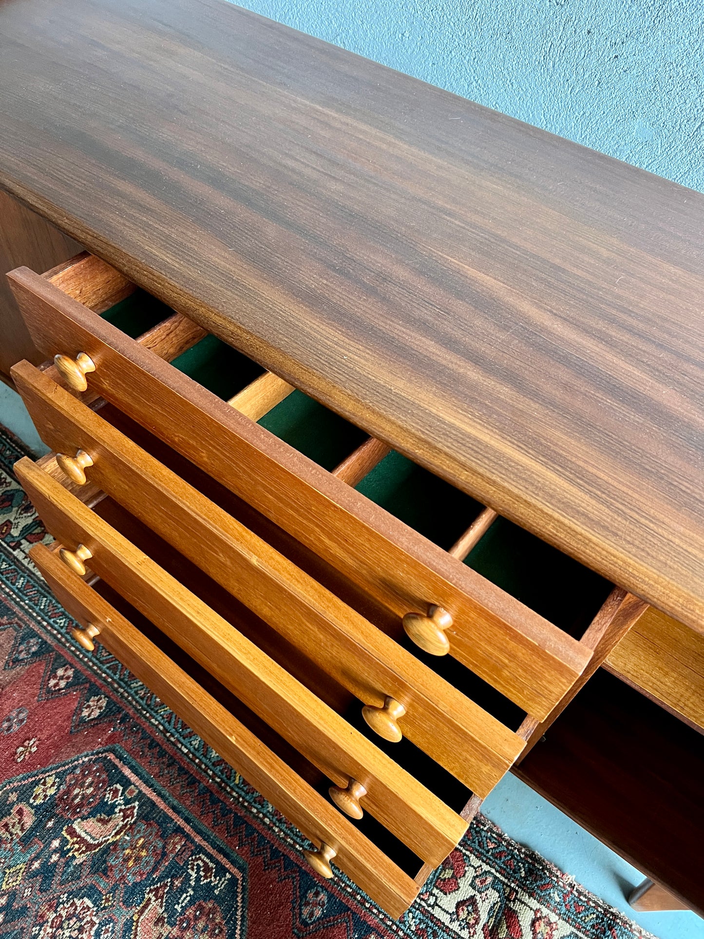 1950s Solid Afromosia & Teak Sideboard By John Herbert For A Younger Ltd