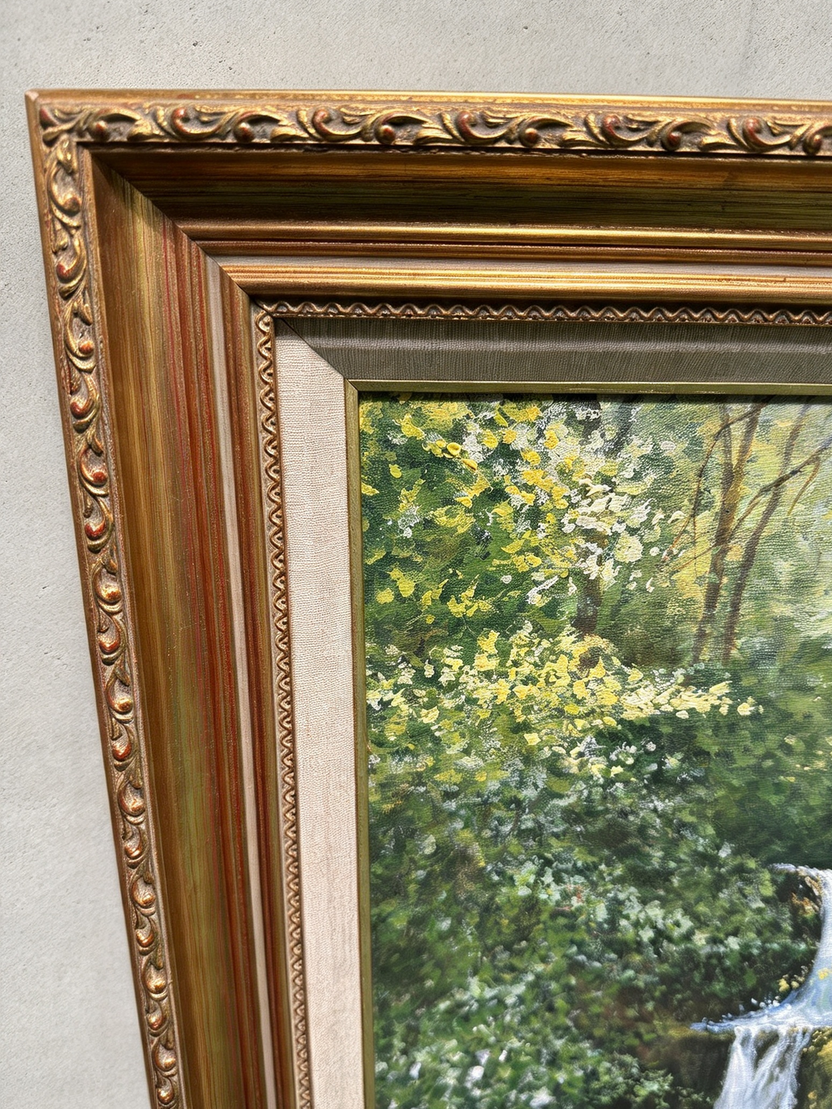 Framed Oil On Canvas British Painter John Palmer