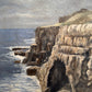 Oil Painting On Board Coastal Landscape Signed C.S.Neatby 1977