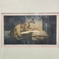Framed Print Titled ‘ Workshop ‘ No 10 Of  100 Signed Mallinson 1977