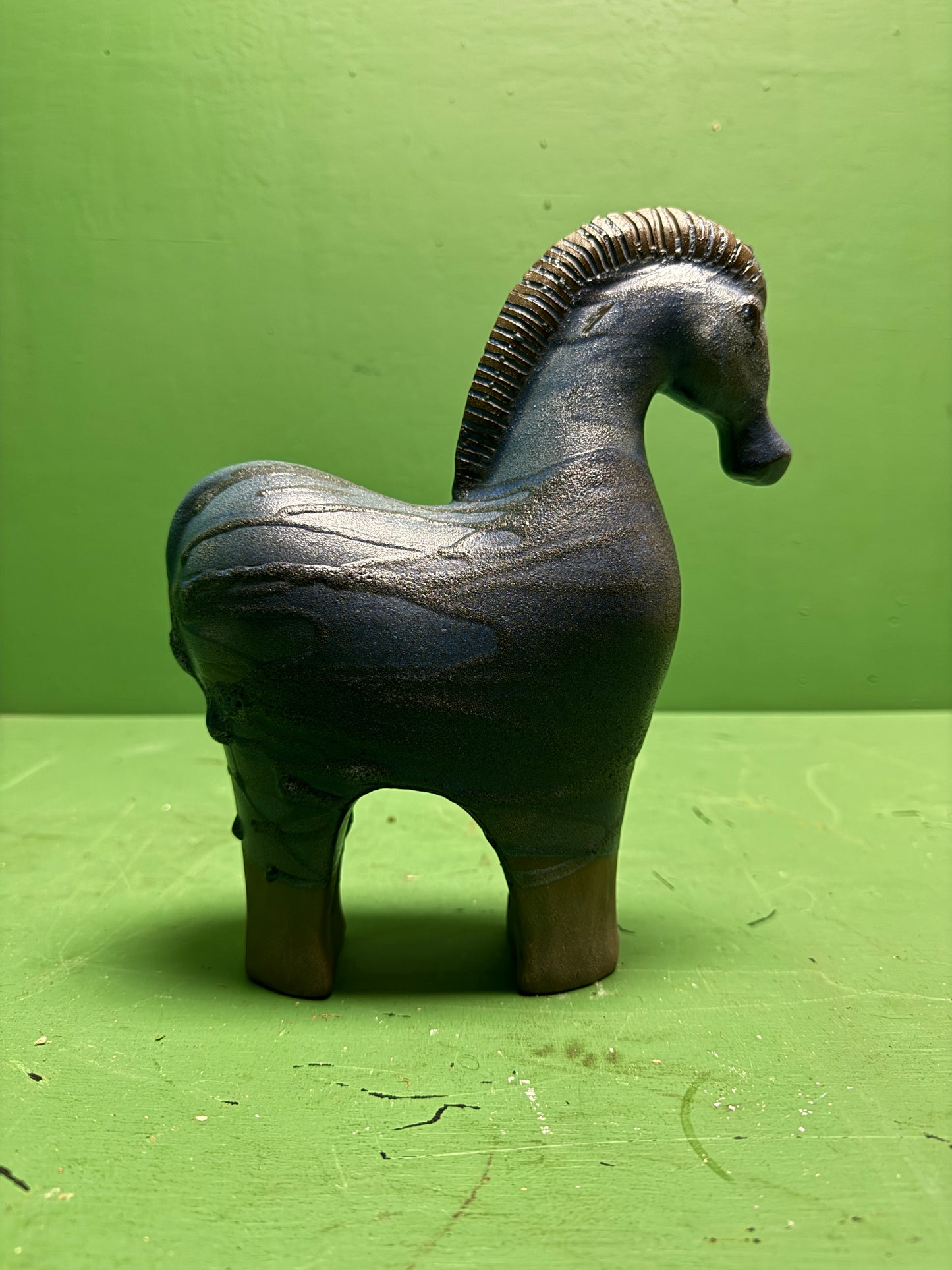 Ceramic Horses By Renowned Design Ceramicist Saliha Kartal