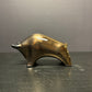 Otto Keramik Ceramic Bull West German Pottery Fat Lava