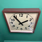 Large 1950s East German Industrial Factory Clock By RFT