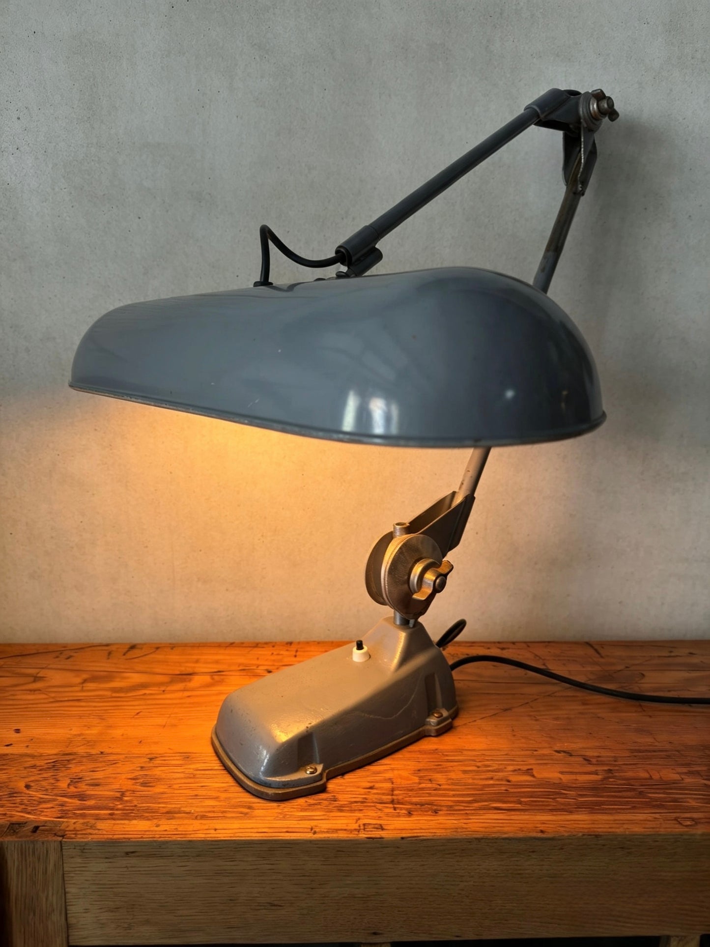 Large 1960s Task Lamp By Ernst Rademacher For Rademacher GmbH