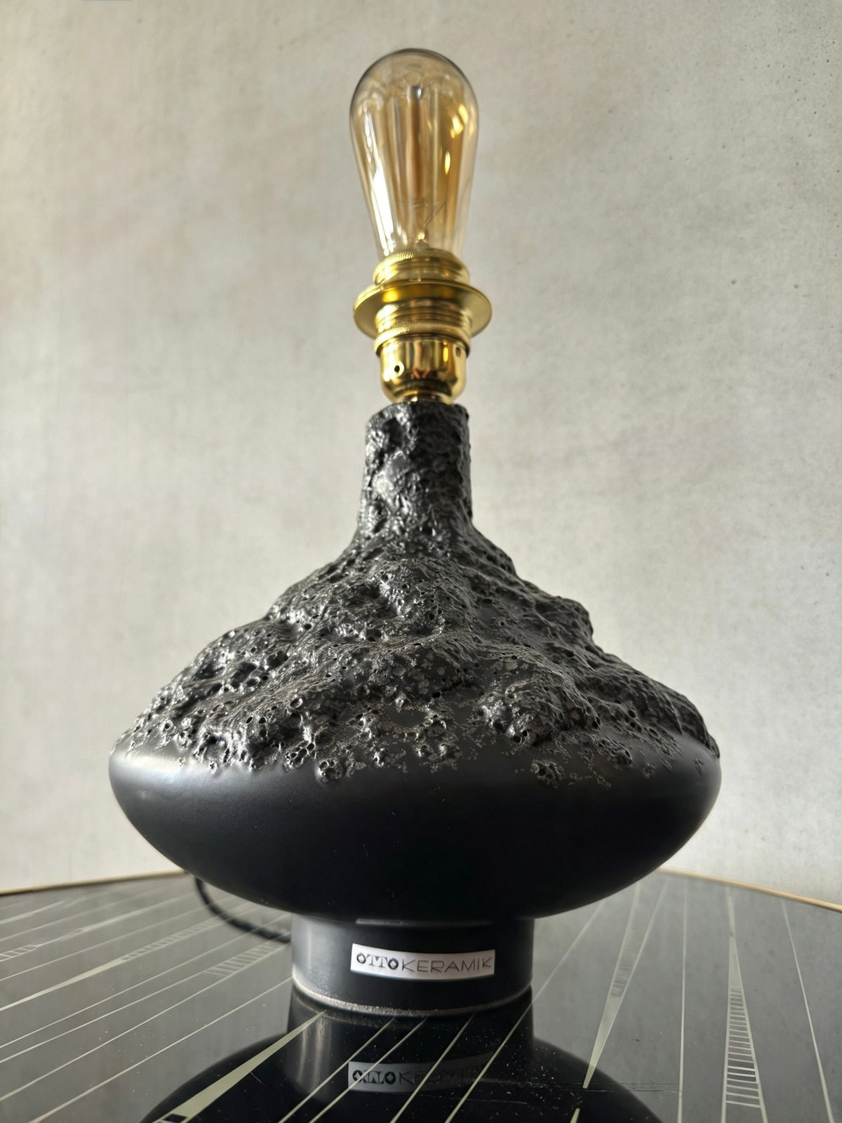 Otto Keramik Fat Lava UFO Lamp