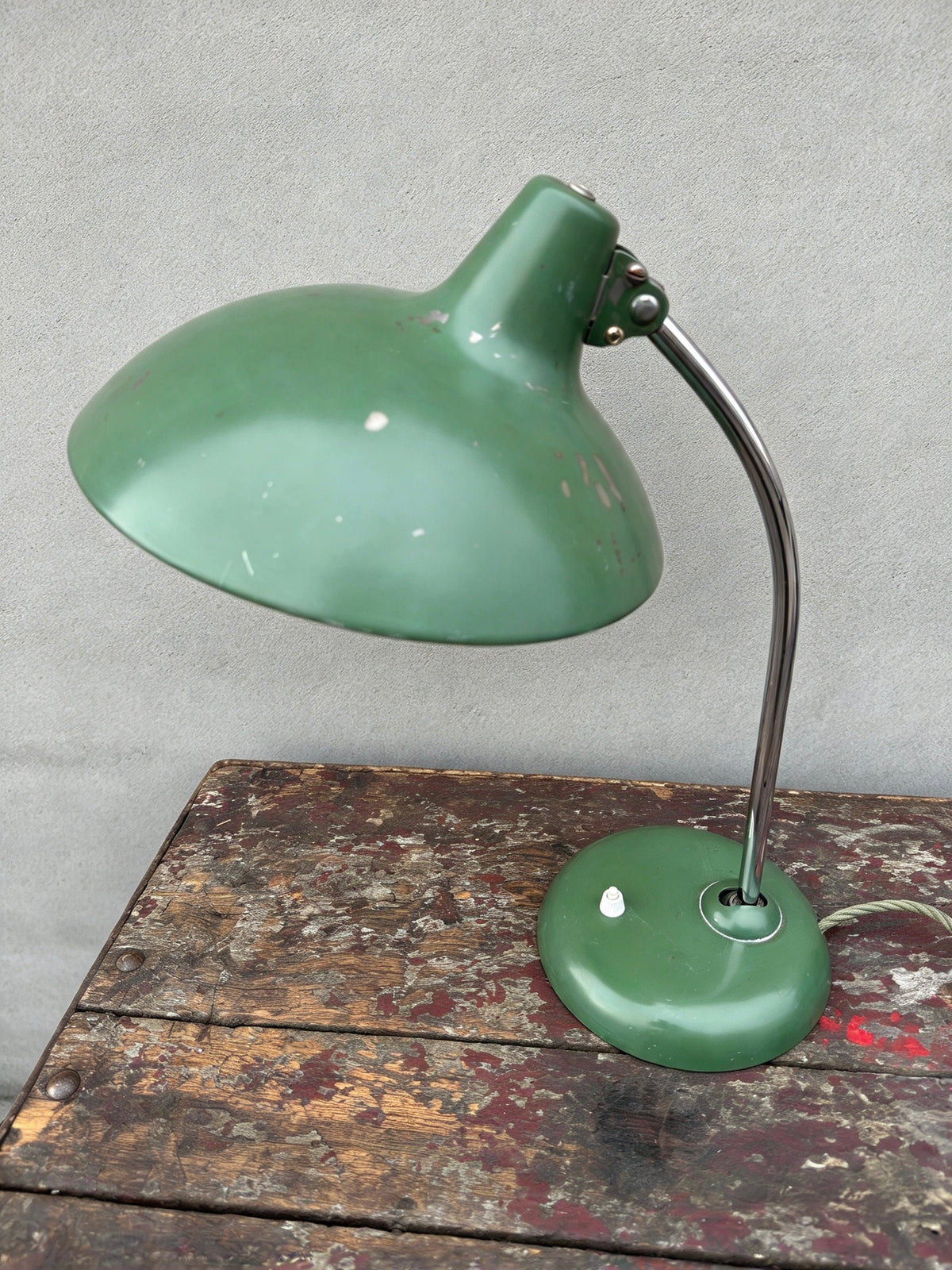 1950s Bauhaus Table Lamp Kaiser Idell Model 6786 By Christian Dell