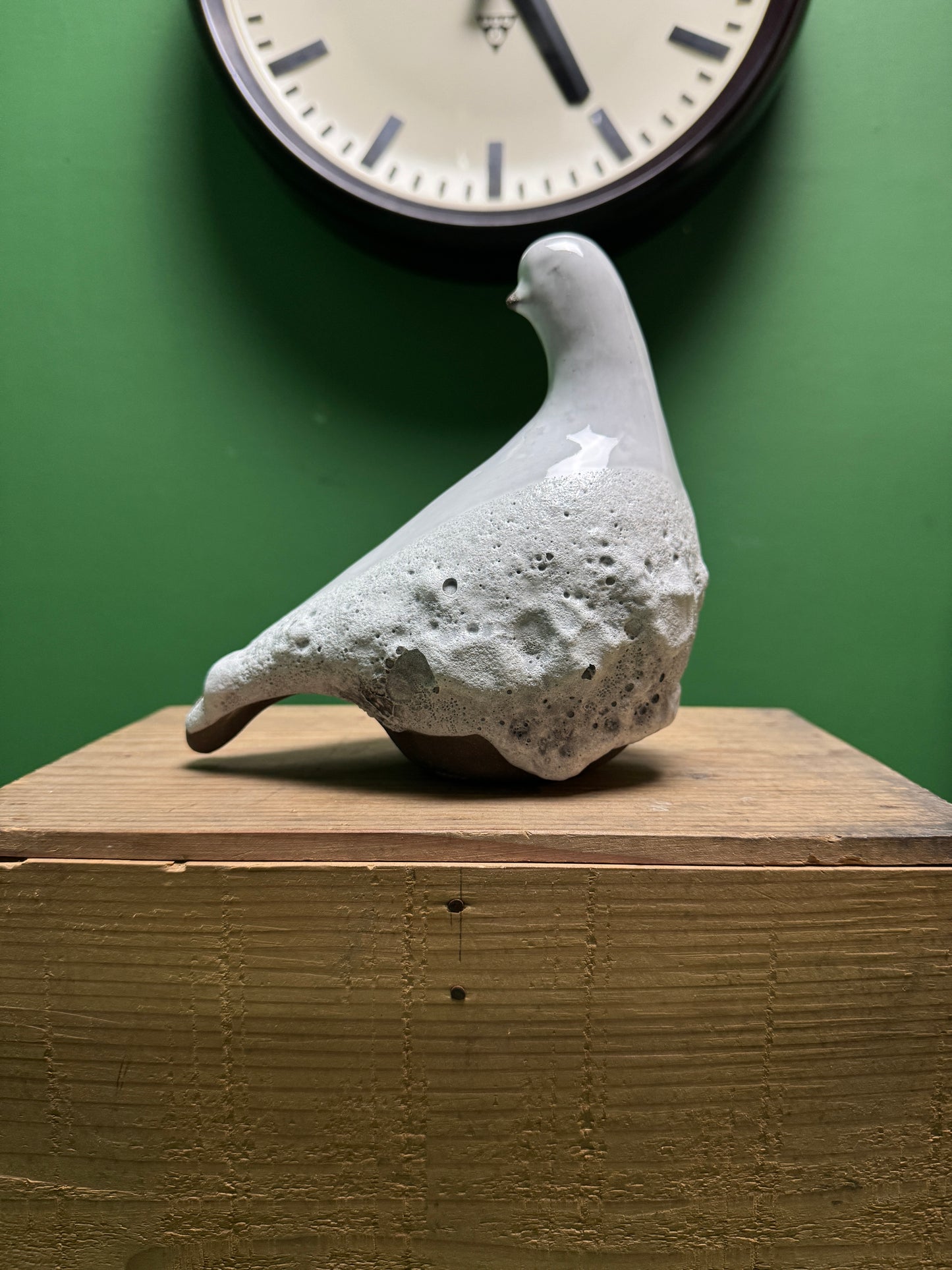 Ceramic Pigeon By Renowned Design Ceramicist Saliha Kartal