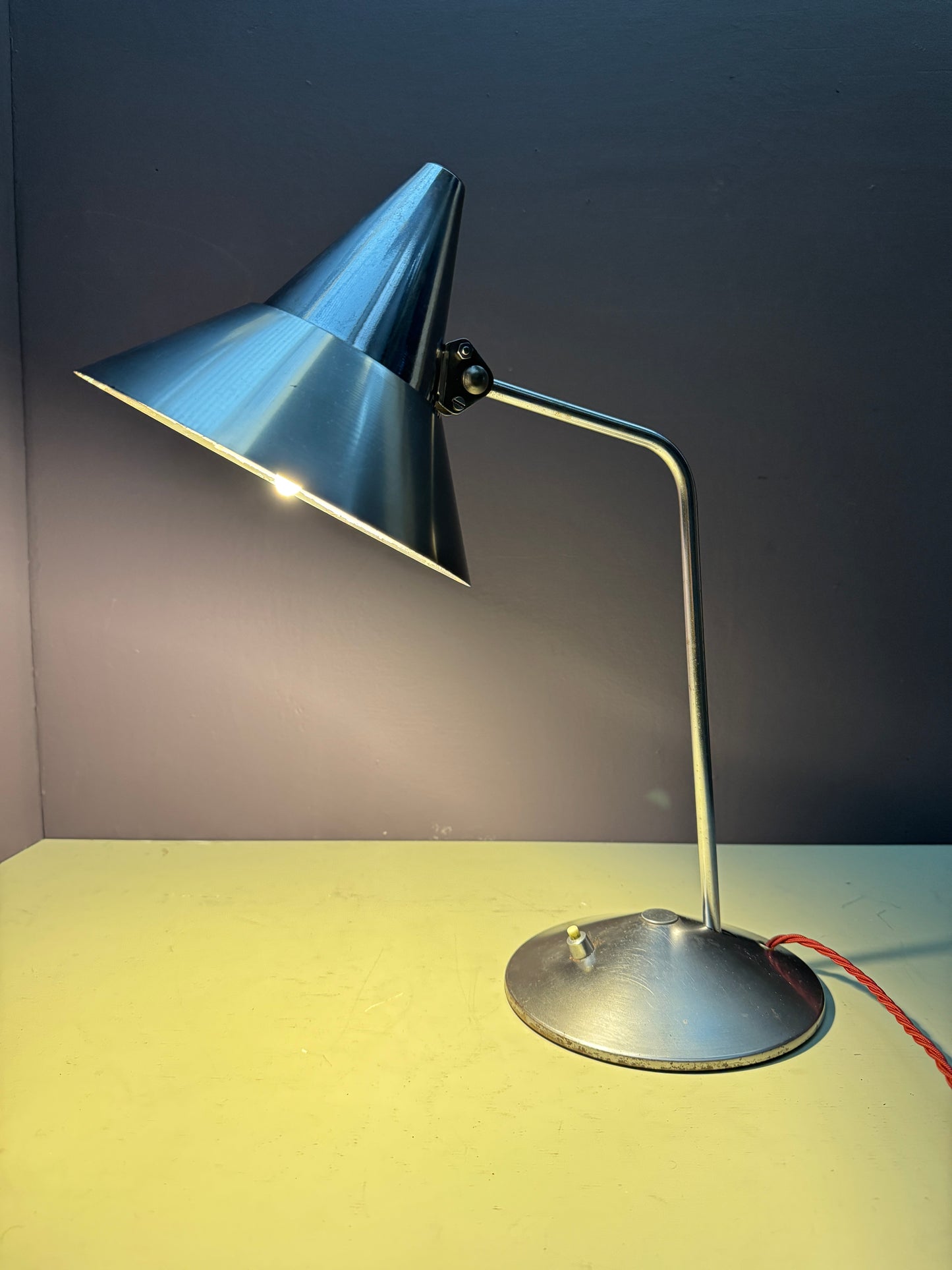 1950s Table Lamp By Christian Dell For Helo Leuchten