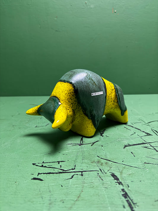 Otto Keramik Classic Ceramic Bull West German Pottery Fat Lava