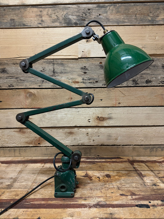 1930s Wall / Worktop Industrial Task Lamp By EDL.