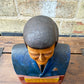 1960s Hand Carved President Kennedy Bust