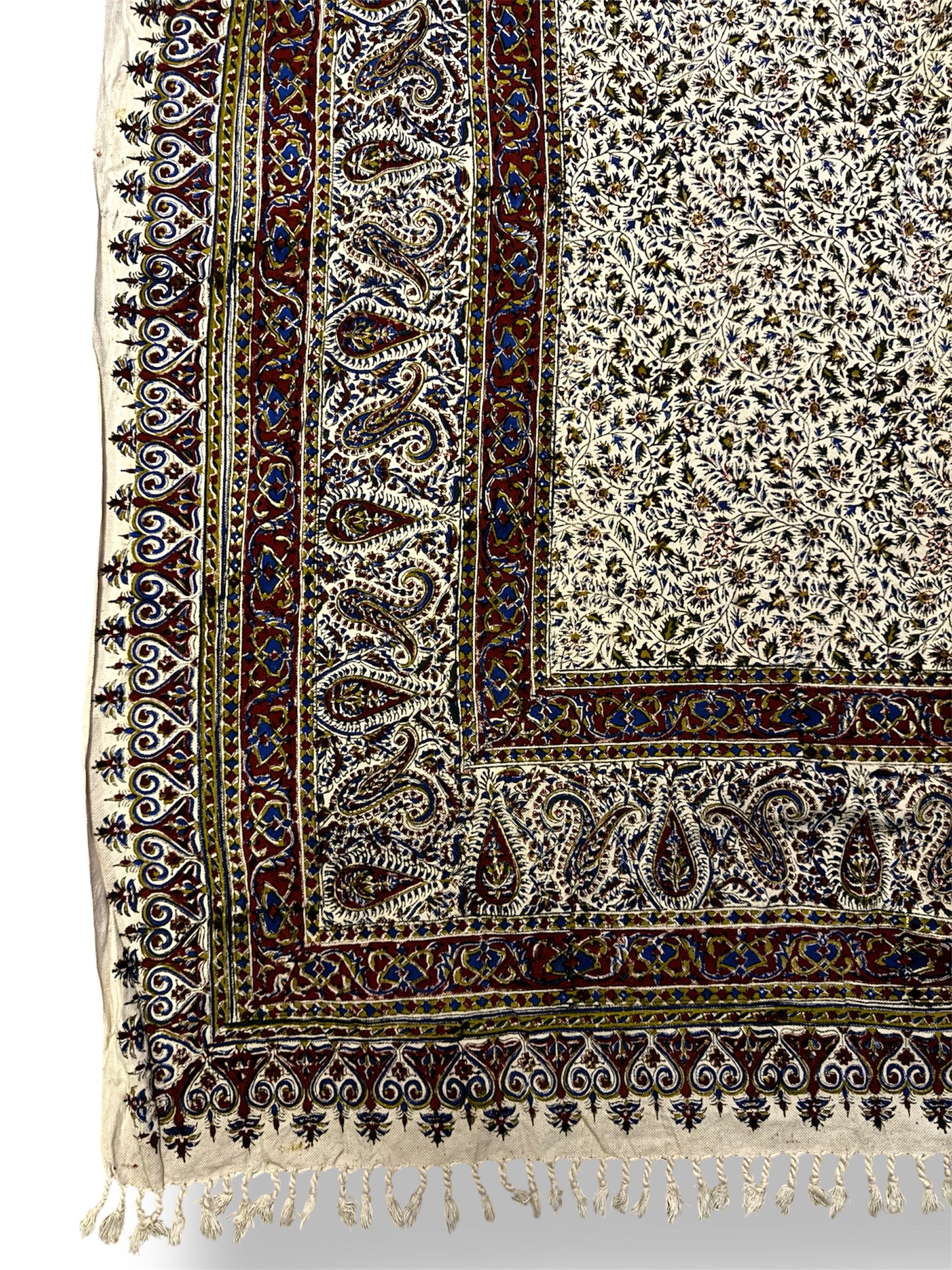 Large Ghalamkari Hand Block Prints Made In Iran