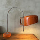 Rare Orange 1960s Fase Sauce Table Lamp By Tomas Diaz Magro Spain