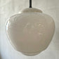 1960s Czech Opaline Pendant Light By Napako