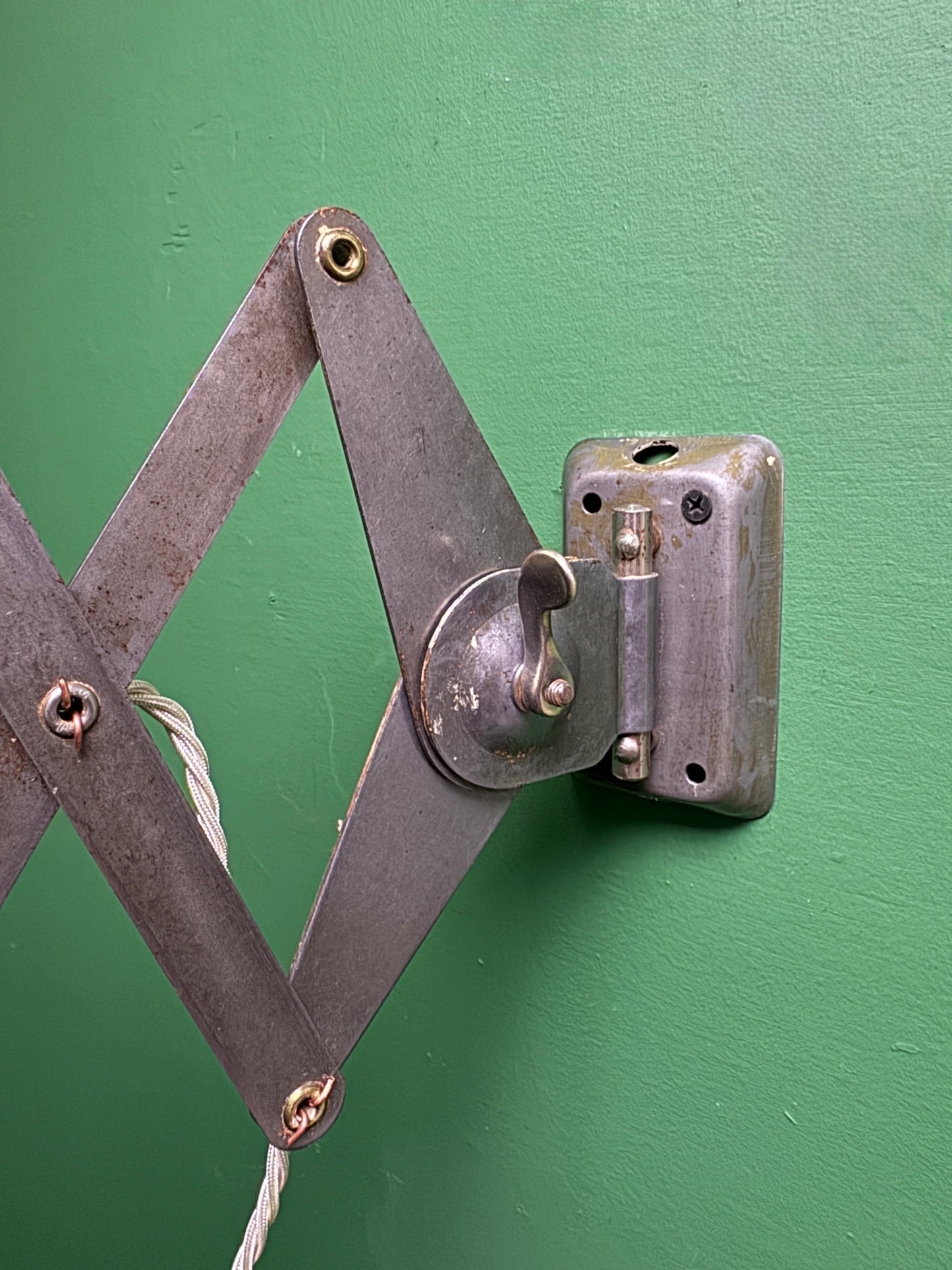 1950s Industrial Scissor Lamps By Helo Leuchten