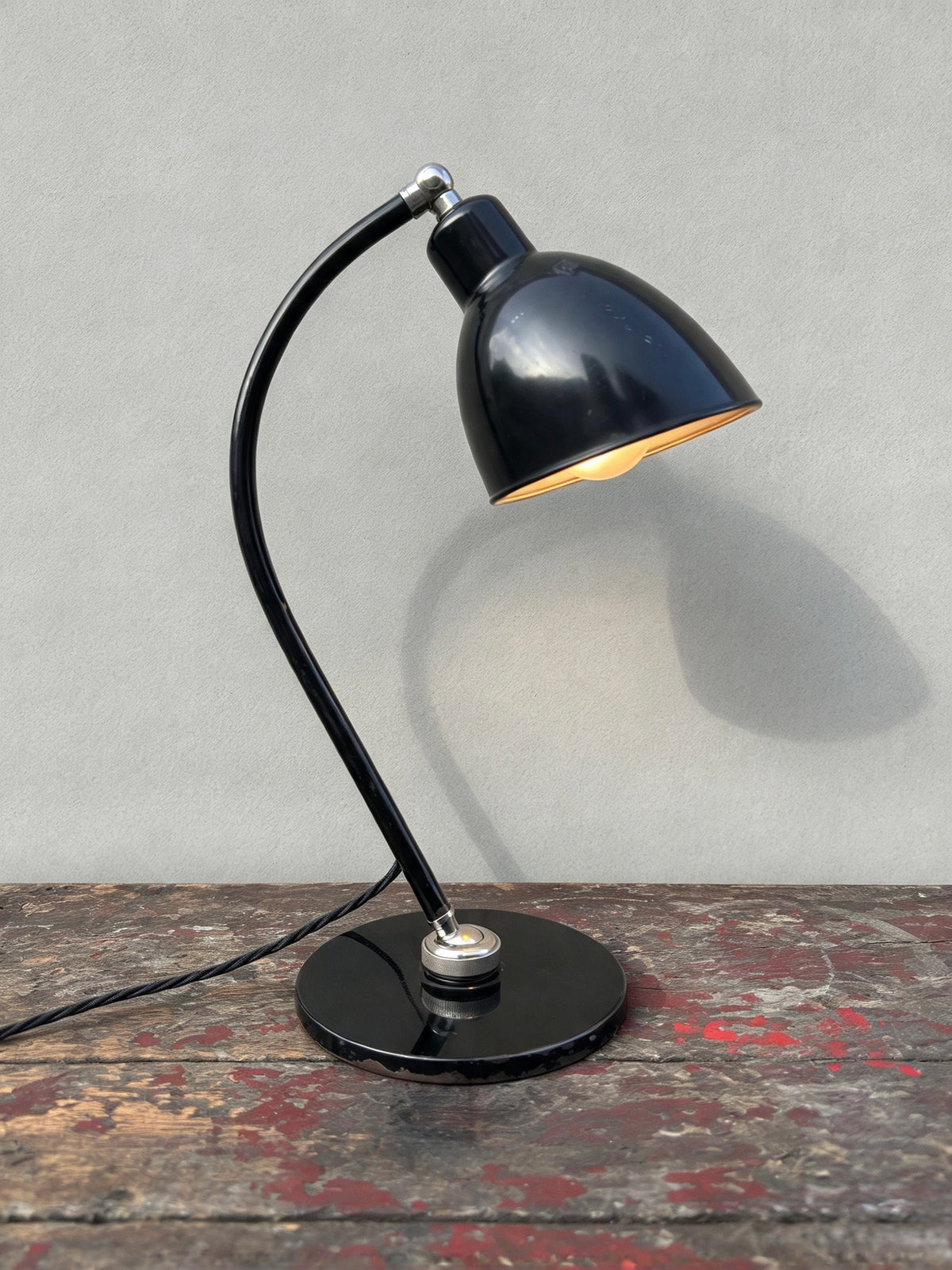 1930s Polo Popular Table Lamp By Christian Dell For BUR