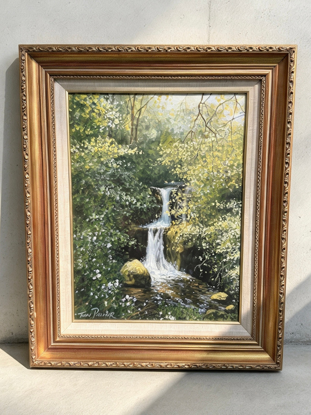 Framed Oil On Canvas British Painter John Palmer