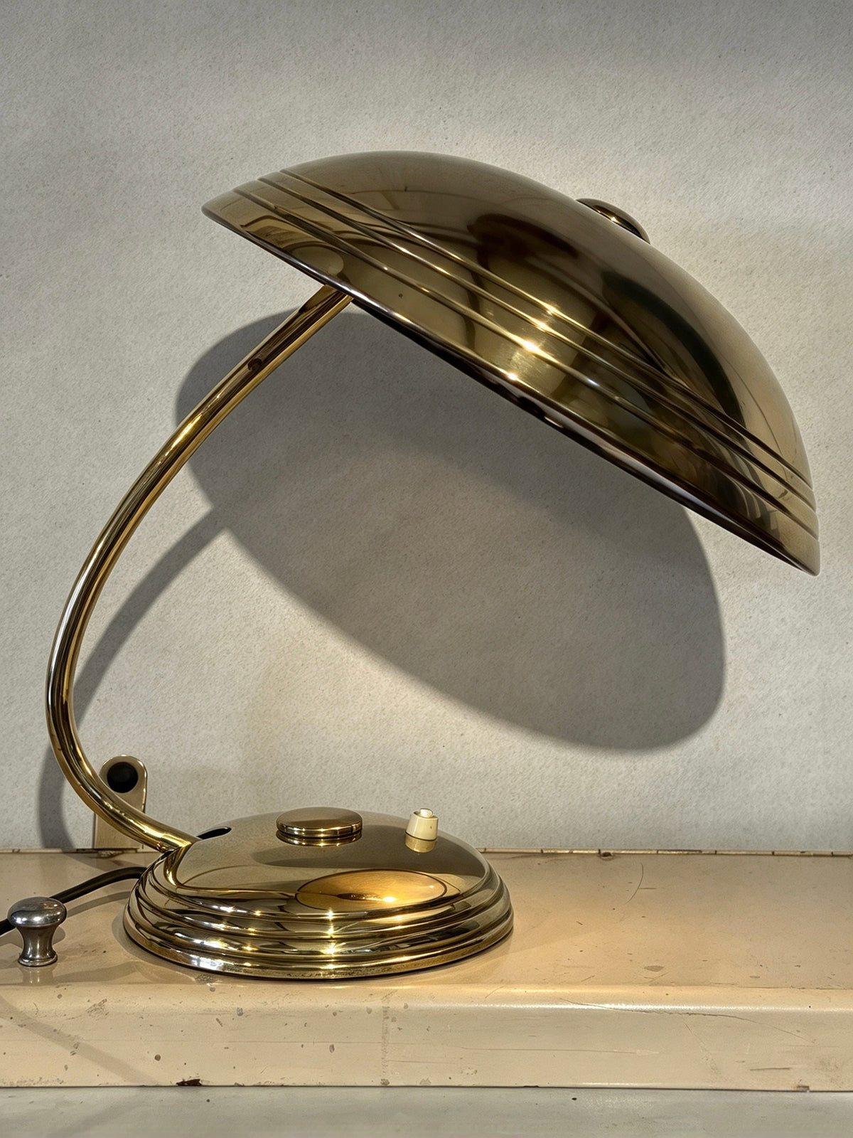 1950s Modernist Table Lamp By Helo Leuchten