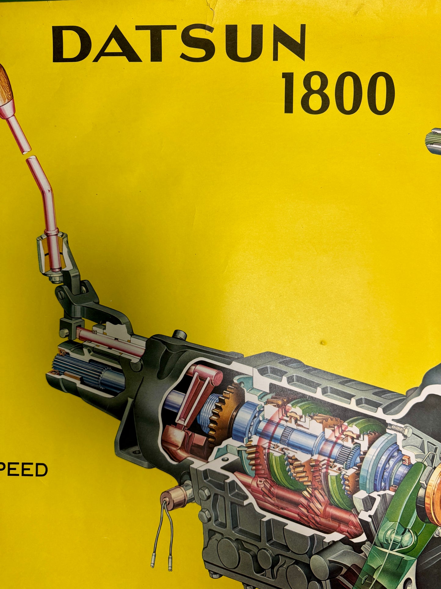1960s Datsun 1800 Dealership Poster