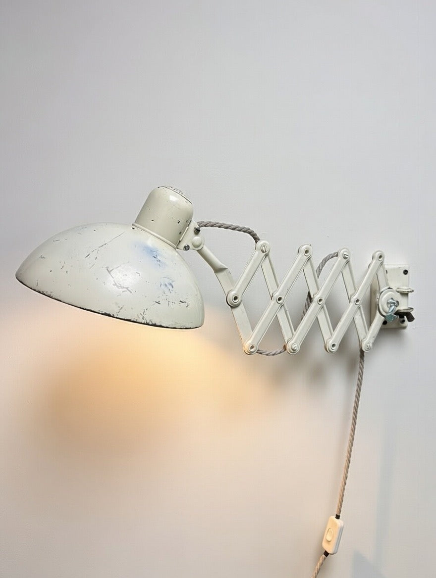 1950s Kaiser Idell Model 6718 Scissor Lamp