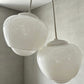 1960s Large Czech Opaline Pendant Light By Napako