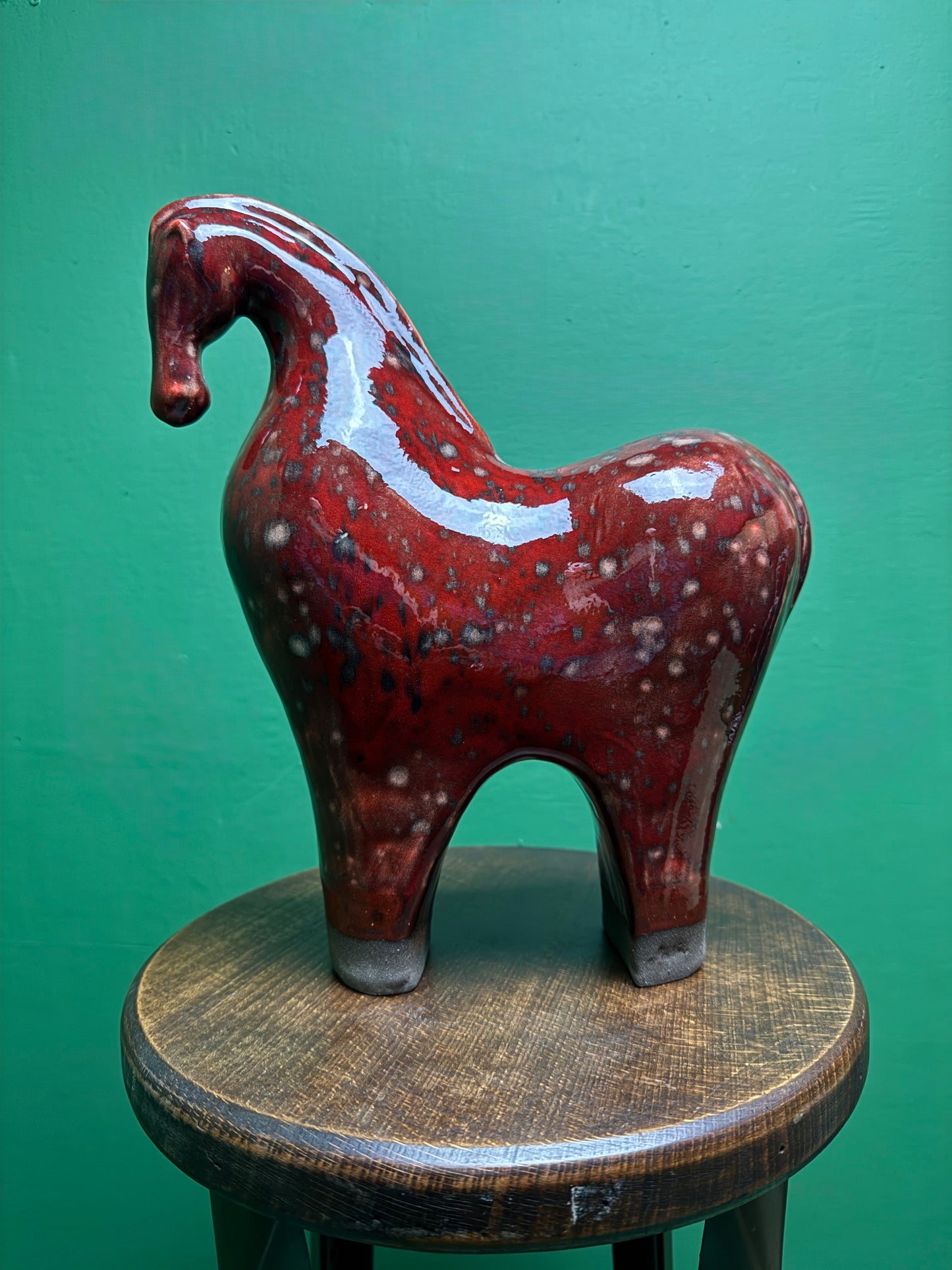 Ceramic Horses By Renowned Design Ceramicist Saliha Kartal