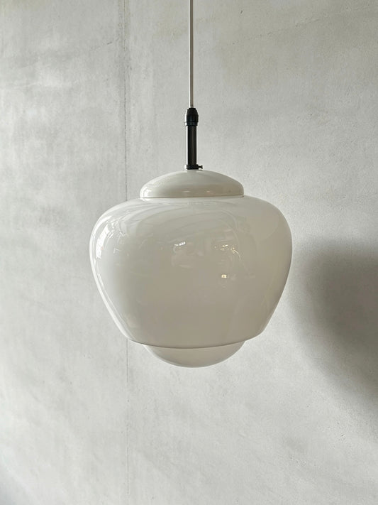1960s Czech Opaline Pendant Light By Napako