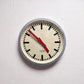 1960s East German Industrial Factory Clock By RFT