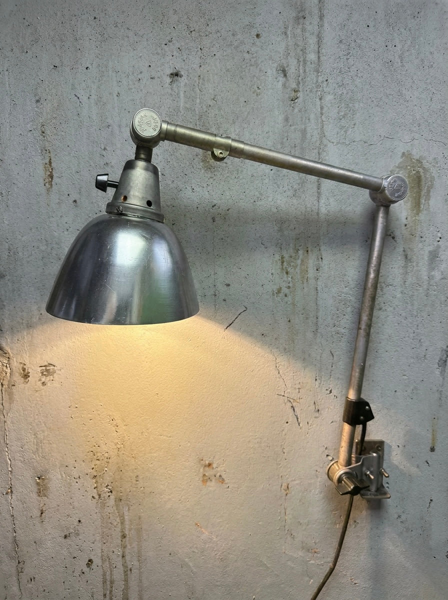 1950s Wall Mounted Task Lamp By Curt Fischer For Midgard
