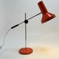 1970s German Retro Orange Table Lamp