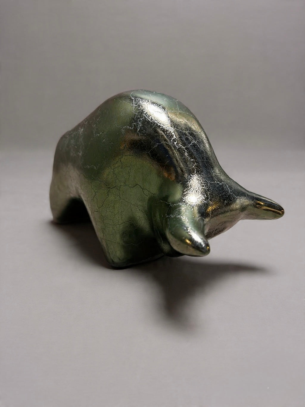 Otto Keramik Classic Ceramic Bull West German Pottery Fat Lava