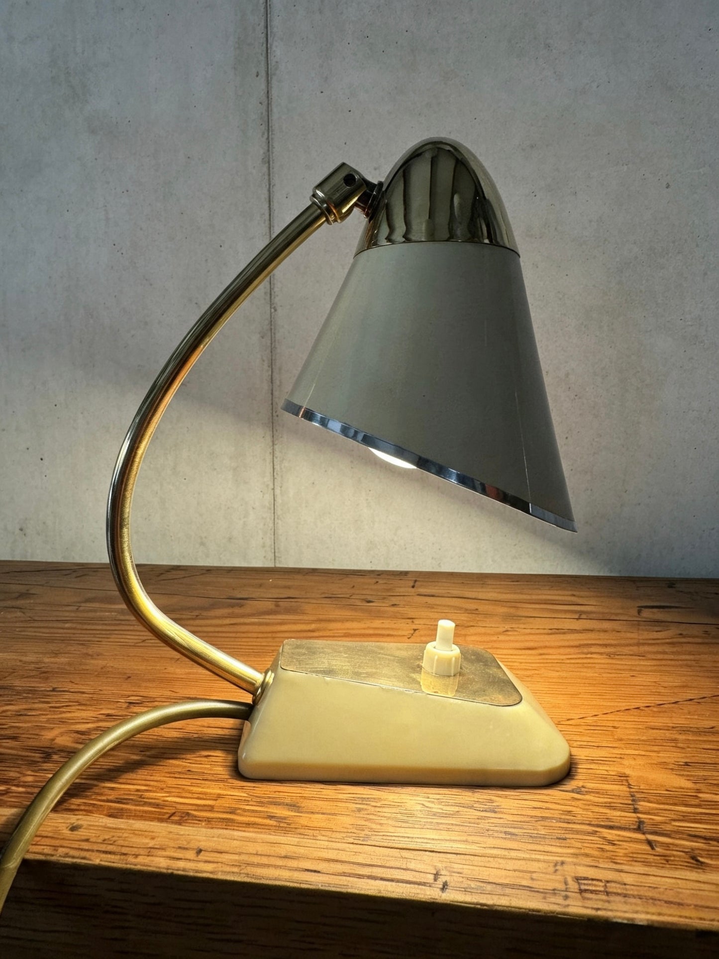 1940s German Modernist Table Lamp