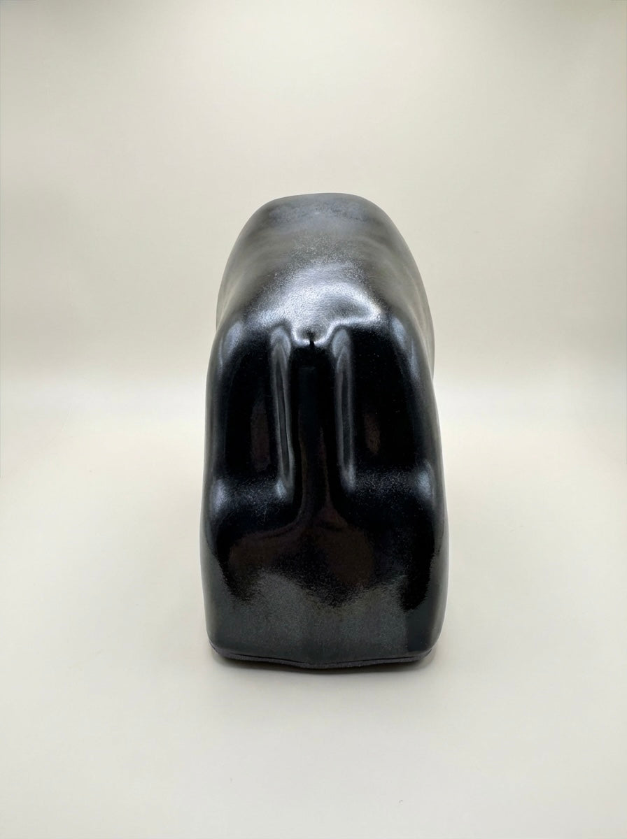 Otto Keramik Classic Ceramic Bull West German Pottery Fat Lava